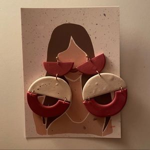 NEW Handmade Clay Earrings